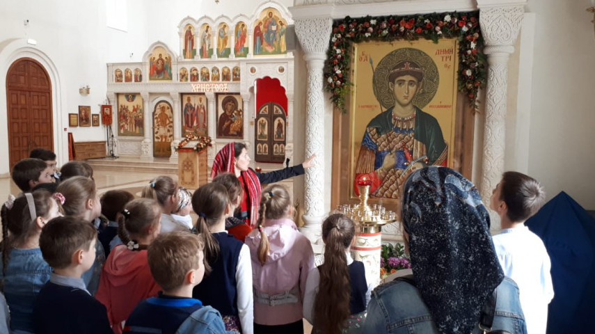 Экскурсия и мастер-класс в храме
