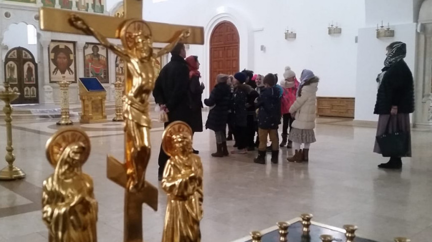 Экскурсия в храм и мастер-класс 