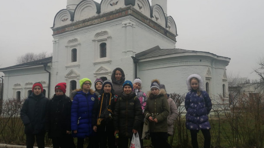 Экскурсия в храм учеников ГБОУ Школа № 1286