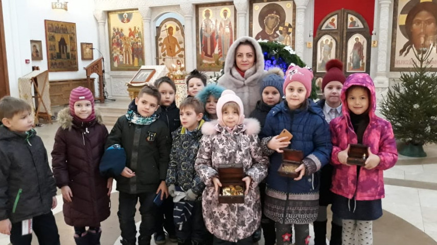 На квест пришли первоклашки