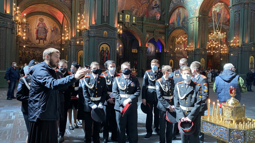 Экскурсия для победителей в ГХ ВС РФ