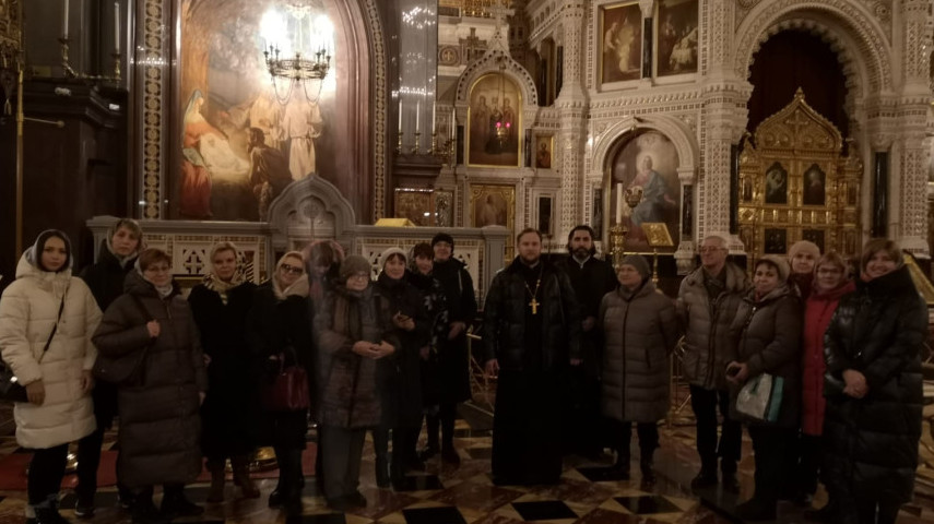 Автобусная экскурсия в Храм Христа Спасителя.