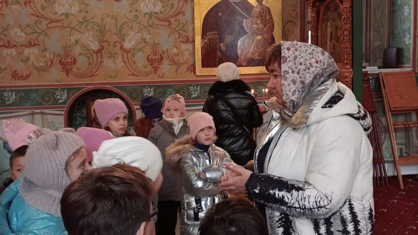 Экскурсия «Первое знакомство с православным храмом».
