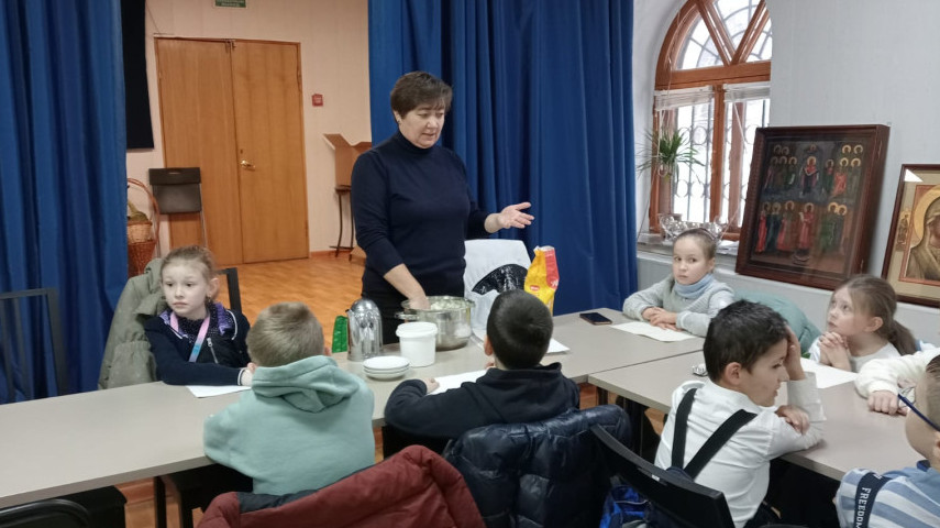 Экскурсия «Первое знакомство с православным храмом».