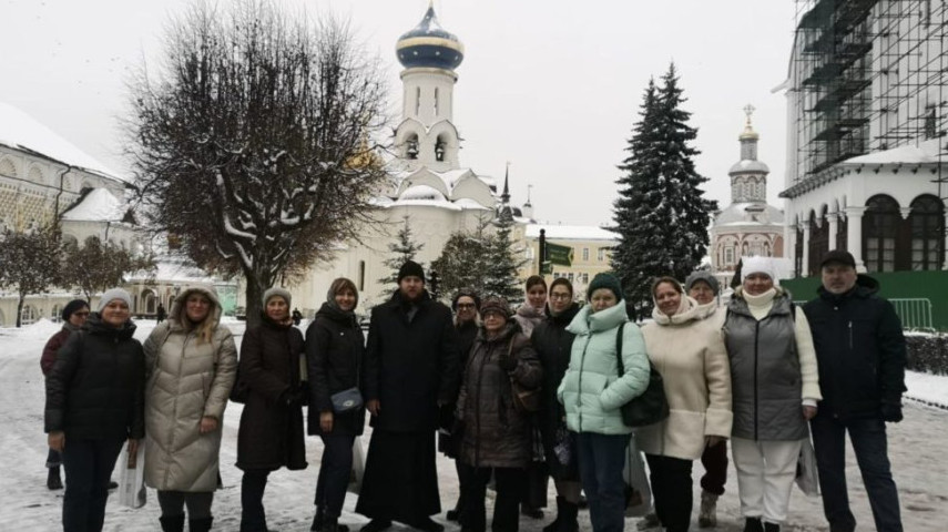 Поездка в Сергиев Посад и Покровский Хотьков монастырь