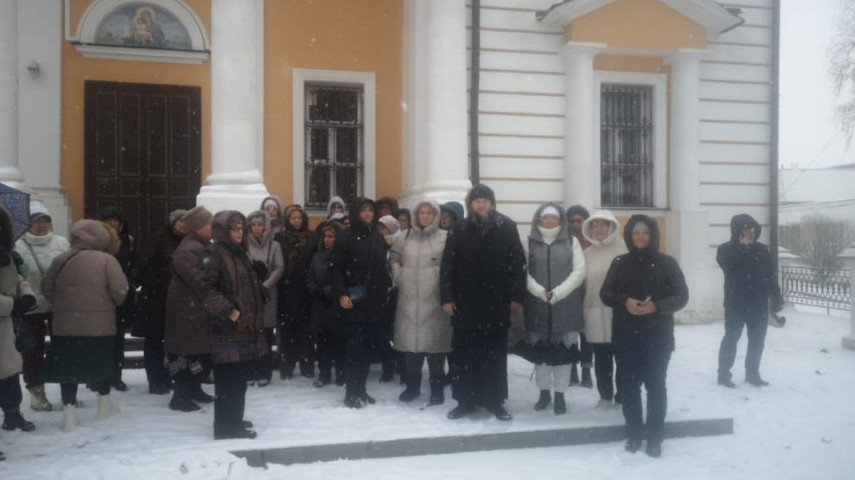 Поездка в Сергиев Посад и Покровский Хотьков монастырь