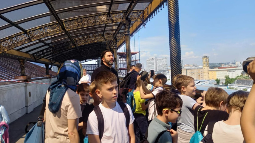 Поездка в Кафедральный соборный Храм Христа Спасителя