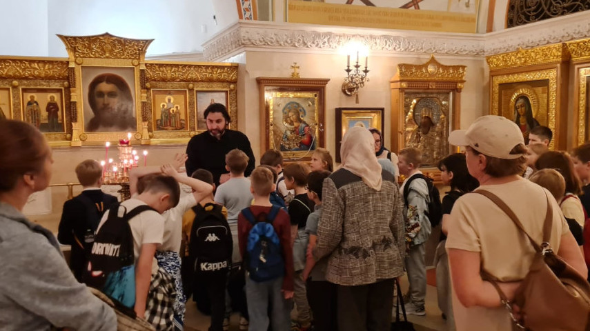 Поездка в Кафедральный соборный Храм Христа Спасителя
