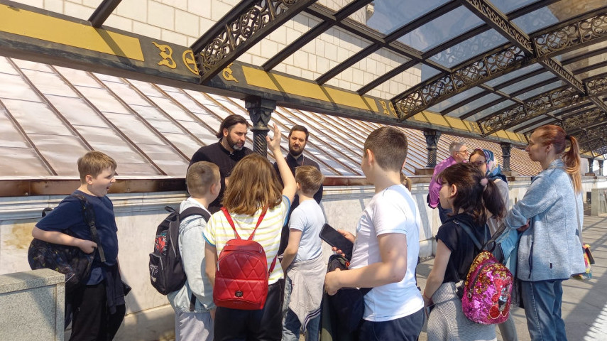 Поездка в Кафедральный соборный Храм Христа Спасителя