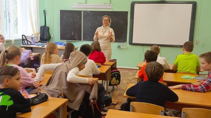 Уроки ОПК в 4-х классах ГБОУ Школа № 1210.