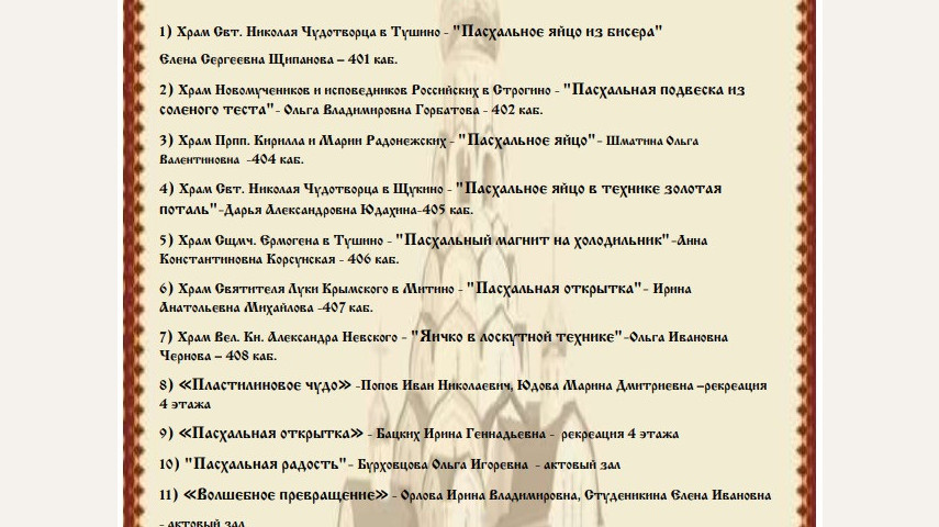 Пасхальное яйцо - 2005