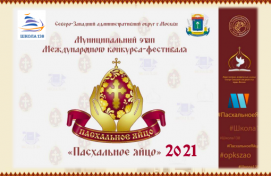 Итоги Муниципального этапа Международного конкурса-фестиваля декоративно-прикладного творчества «Пасхальное яйцо»