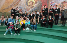 Призовая поездка команды победителей конкурса-викторины «История в ликах Святых»