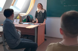 Вручение дипломов и грамот участникам очного тура фестиваля русской духовной поэзии «Вдохновение»