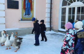 Зимняя прогулка по усадьбе Покровское-Стрешнево